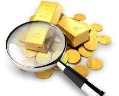 coins and gold