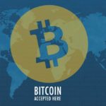 Bitcoin and map